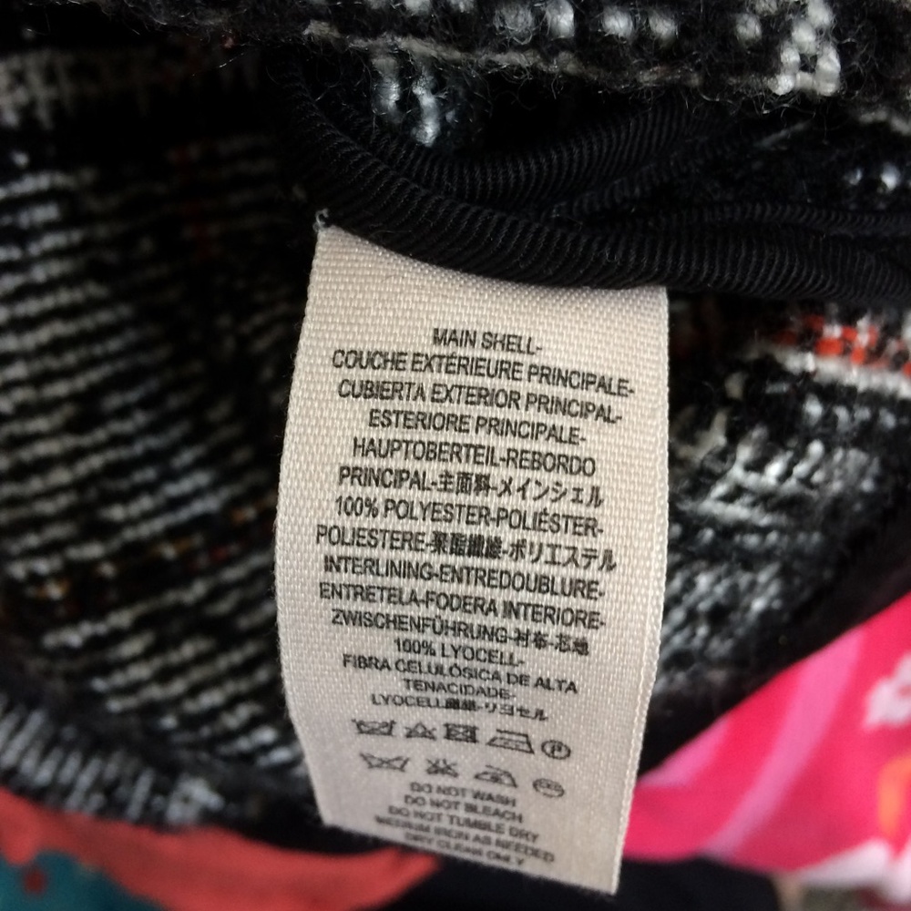 Eisenhower plaid tweed cropped fit jacket - Picture 7 of 8